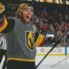 Ice Hockey Player Vegas Golden Knights Diamond Painting