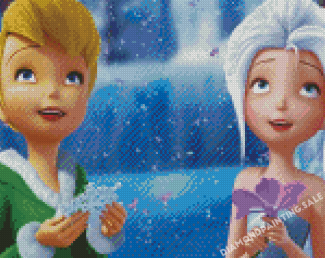 Periwinkle And Tinkerbell Fairies Diamond Painting