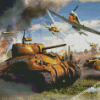 War ThunWar Thunder Diamond Paintingder Diamond Painting