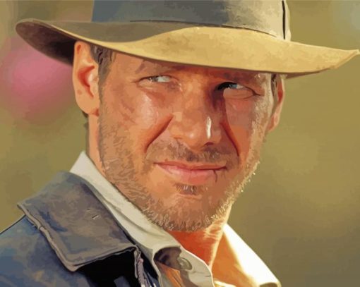 Indiana Jones Character Diamond Painting