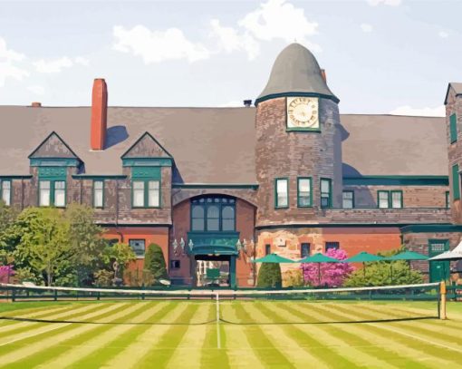 International Tennis Hall Of Fame Rhode Island Diamond Painting
