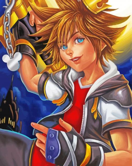 King Sora Diamond Painting