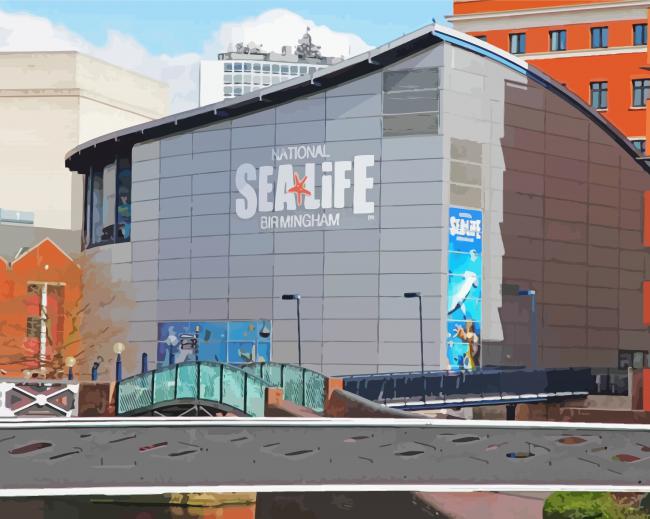 National Sea Life Centre Birmingham City Diamond Painting