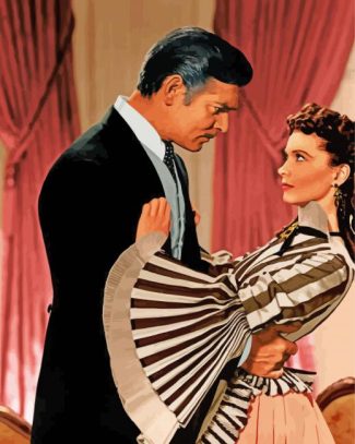 Rhett Butler And Scarlett OHara Gone With The Wind Diamond Painting