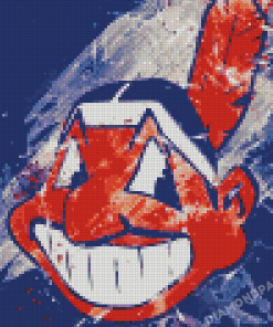 Cleveland Indians Logo Art Diamond Painting
