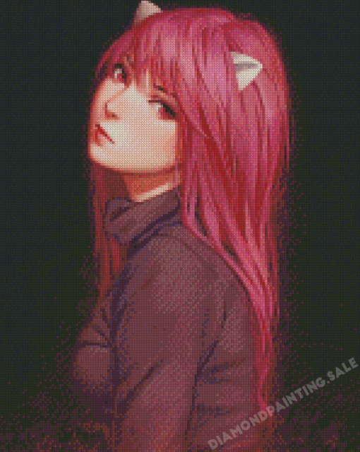 Cute Lucy Elfen Lied Diamond Painting