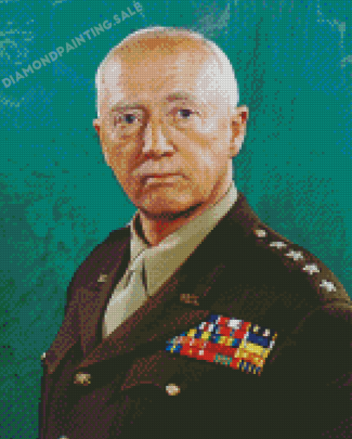 General George Patton Diamond Painting