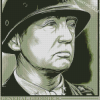George Patton Poster Diamond Painting
