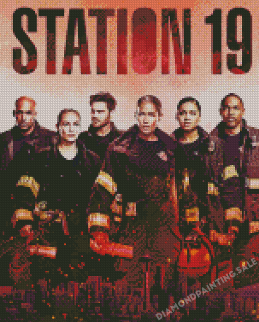 Station 19 Poster Diamond Painting