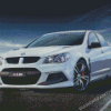 White Holden Commodore Diamond Painting