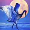 Sandhill Crane Moon Dancer Diamond Painting