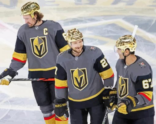 Vegas Golden Knights Players Diamond Painting