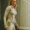 Cool White Cool White Canary Diamond PaintingCanary Diamond Painting