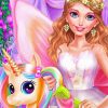 Cute Princess And Unicorn Diamond Painting