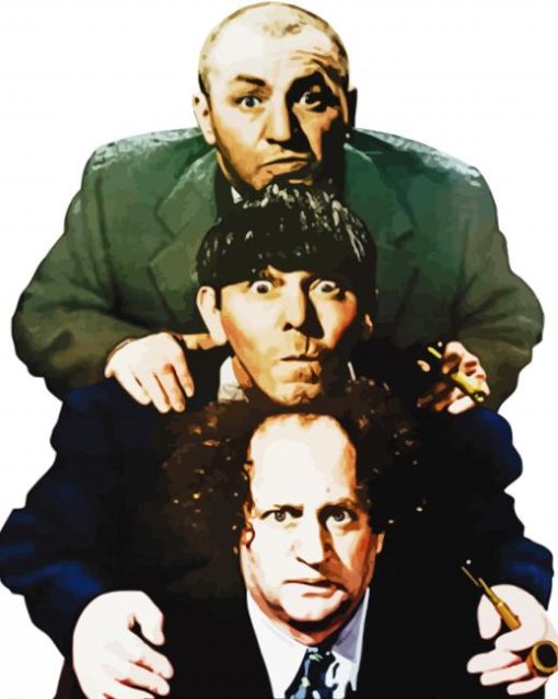 Funny The Three Stooges Diamond Painting