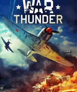 War Thunder Poster Diamond Painting