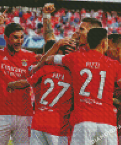 Benfica Players Diamond Painting