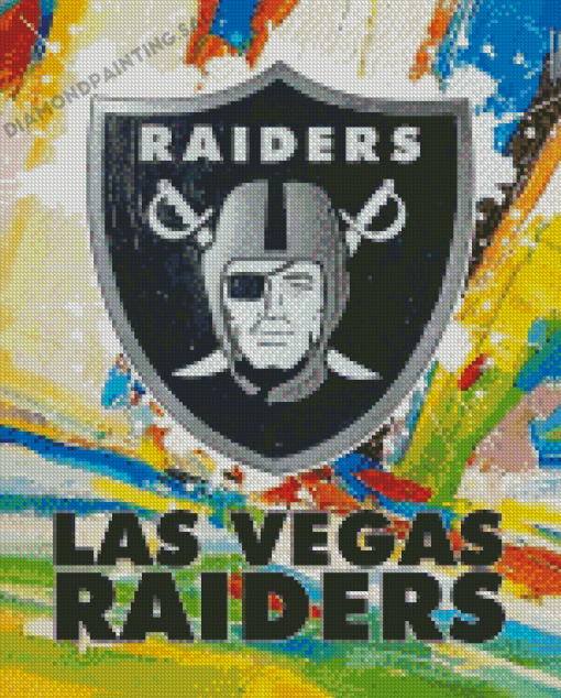 Las Vegas Raiders Art Diamond Painting