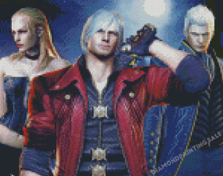 Aesthetic Devil May Cry Diamond Painting
