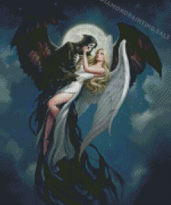 Angel And Devil Reaper Diamond Painting