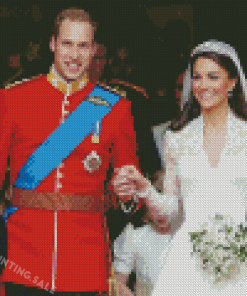 Prince William And Kate Wedding Diamond Painting