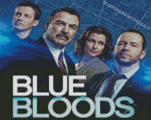 Blue Bloods Poster Diamond Painting
