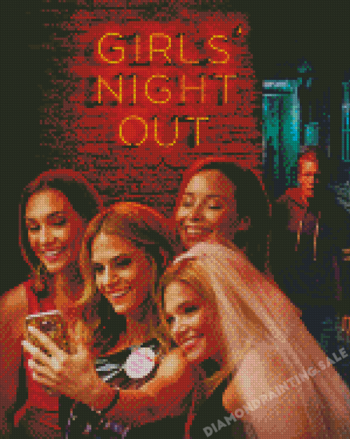 Girls Night Out Poster Diamond Painting