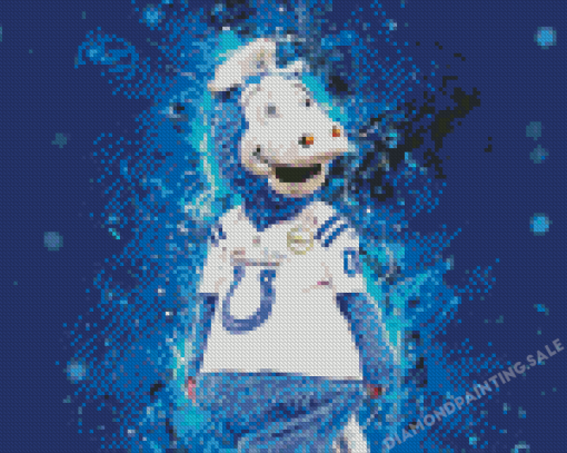 Indianapolis Colts Mascot Diamond Painting