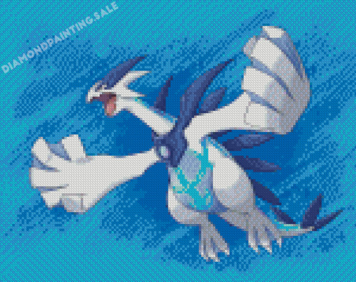 Lugia Pokemon Diamond Painting