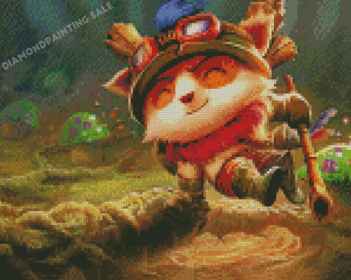 Teemo Diamond Painting