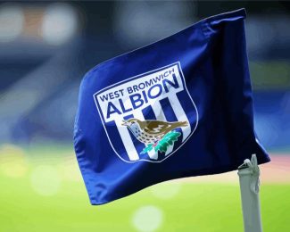 Aesthetic West Bromwich Albion Flag Diamond Painting