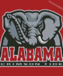 Alabama Football Logo Diamond Painting