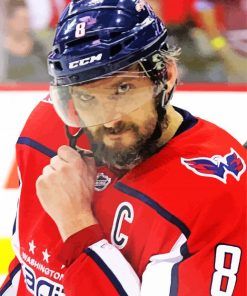 Alexander Ovechkin Ice Hockey Player Diamond Painting