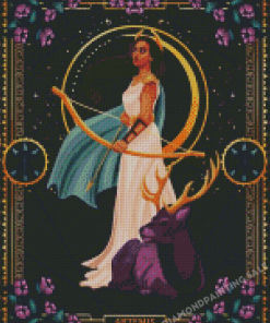 Artemis Goddess Diamond Painting