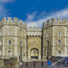 Aesthetic Windsor Castle Diamond Painting