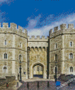 Aesthetic Windsor Castle Diamond Painting