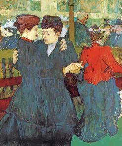 At The Moulin Rouges Toulouse Lautrec Diamond Painting