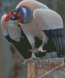 King Vulture Bird Diamond Painting