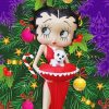 Betty Boop Christmas Diamond Painting