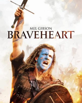 Braveheart Movie Poster Diamond Painting