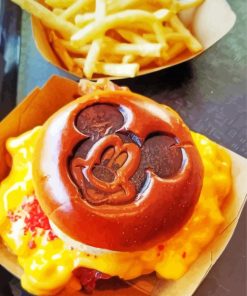 Burger Disney Food Diamond Painting