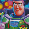 Buzz Lightyear Toy Story Poster Diamond Painting