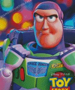 Buzz Lightyear Toy Story Poster Diamond Painting