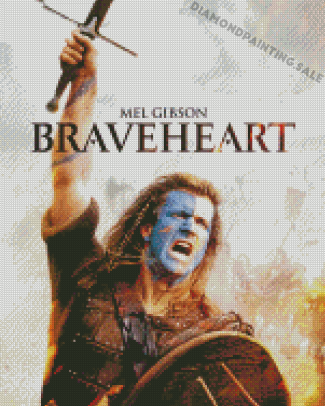 Braveheart Movie Poster Diamond Painting