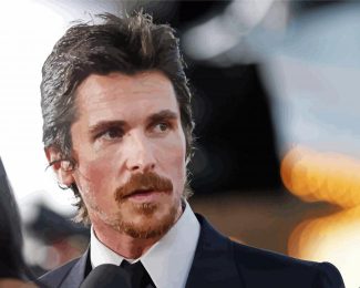 Christian Bale Actor Diamond Painting