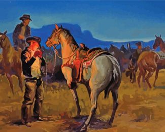 Cowboys In Arizona Diamond Painting