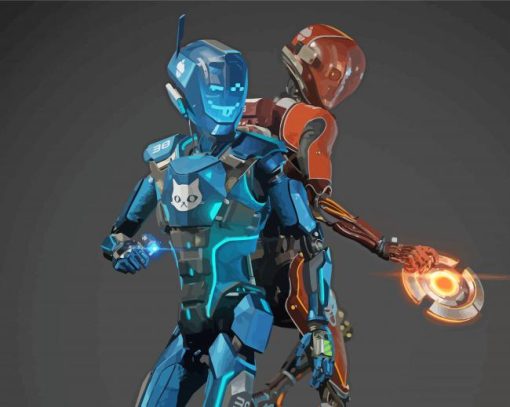 Echo Arena Characters Diamond Painting