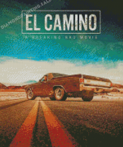 El Camino Movie Poster Diamond Painting