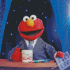 Elmo Muppet Sesame Street Diamond Painting