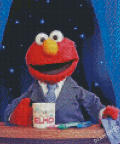 Elmo Muppet Sesame Street Diamond Painting